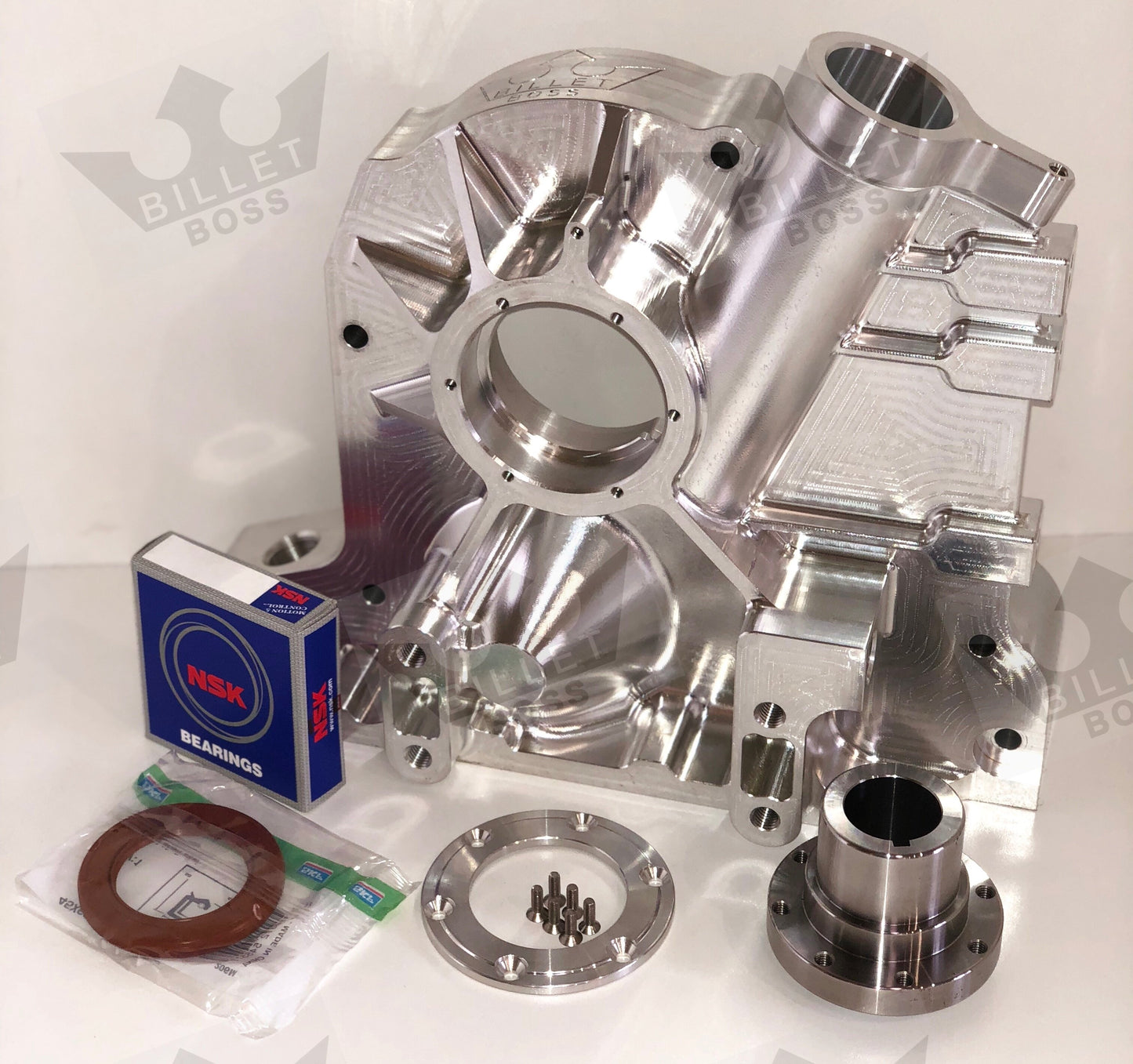 Billet Boss Timing Cover - Wet Sump Assembly kit